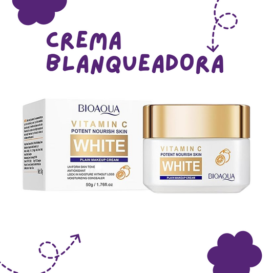 CREMA BLANQUEADORA BIOAQUA VITAMINA C