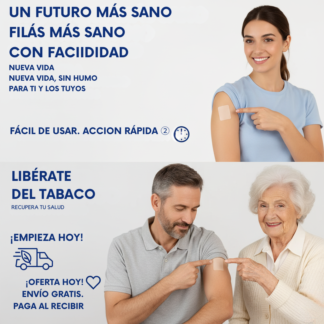 DEJA DE FUMAR DESDE EL PRIMER PARCHE- PARCHE CALIDAD